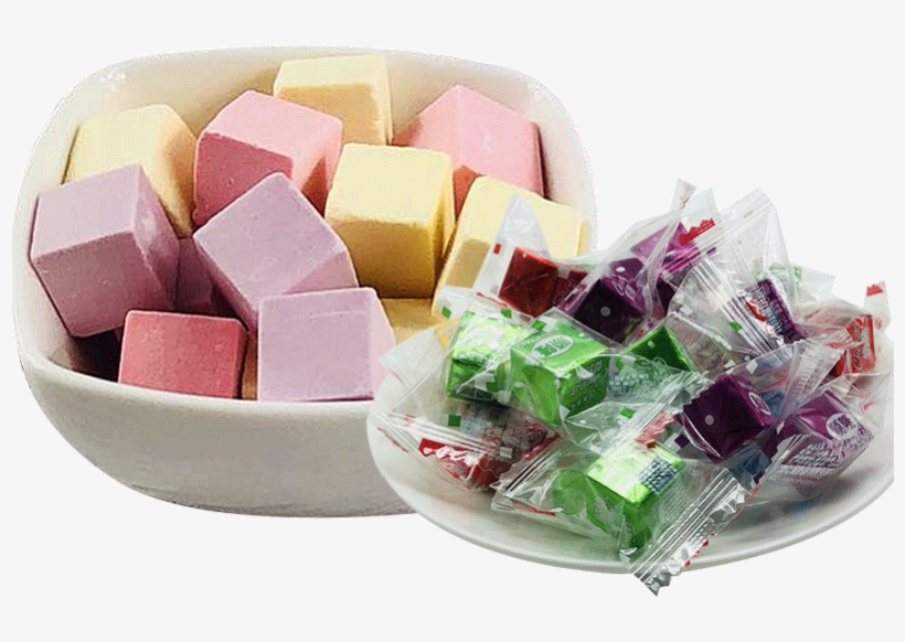 Shunlong Cheese Cube Sugar Toffee Tablets Sugar Cube - Sugar, transparent png
