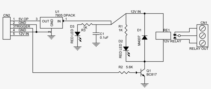 One Channel Sugar Cube Smd Relay Board - 2 Channel Relay Schematic, transparent png