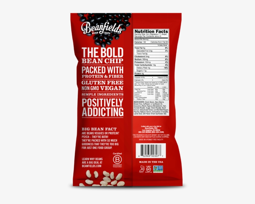 Beanfields Jalapeno Nacho 600x600 PNG Download PNGkit