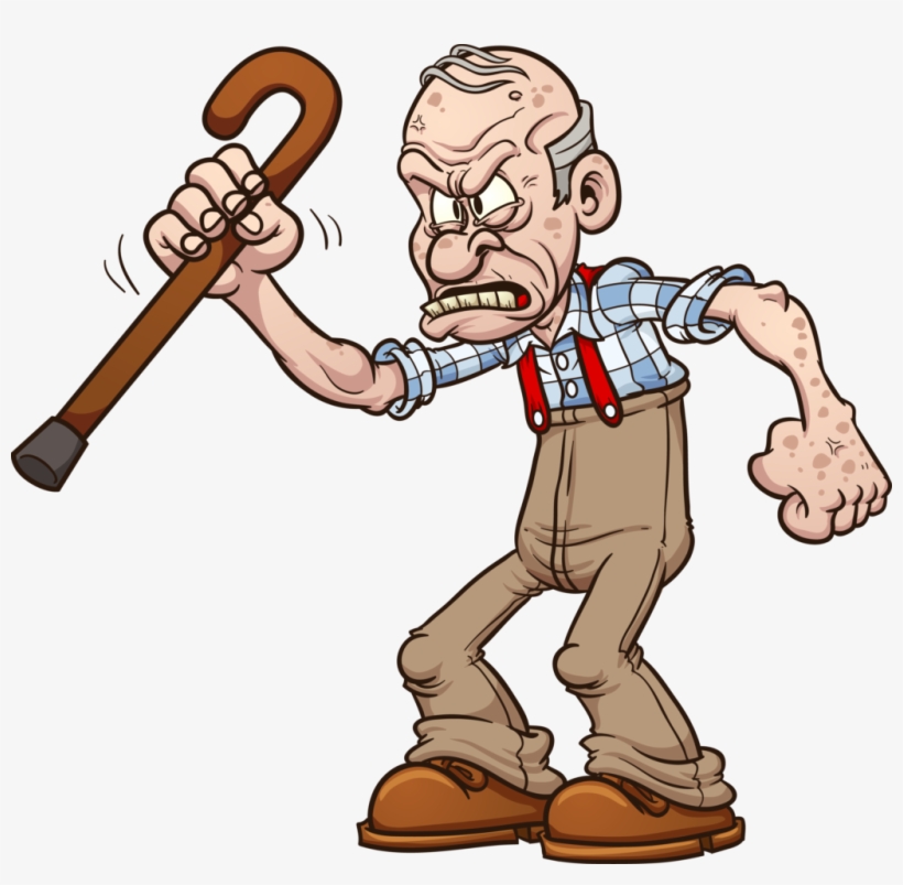 Grumpy Old Man Png Transparent Grumpy Old Man - Grumpy Old Man Clipart, transparent png