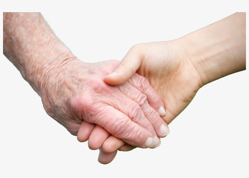 Looking After Marie - Holding Hands Old People, transparent png
