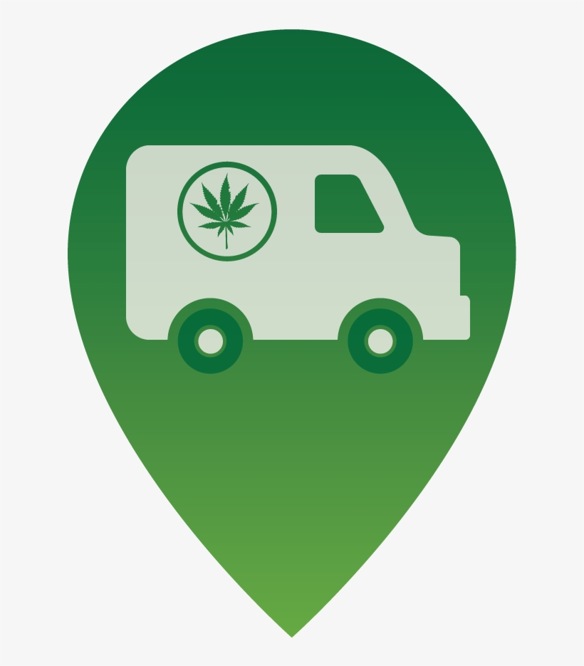 Marijuana - Transparent Delivery Icon Weed, transparent png