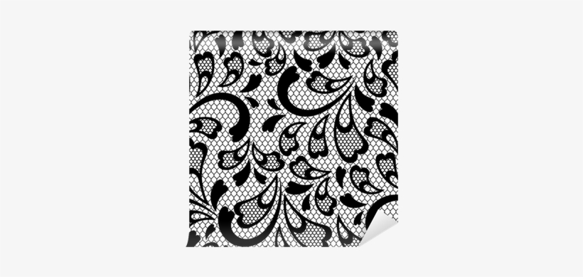 Old Lace Seamless Pattern - Estampa Renda Png, transparent png