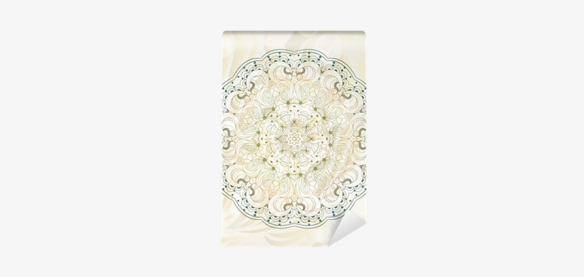 Beautiful Arabesque Lace Pattern Background Vector - Crochet, transparent png