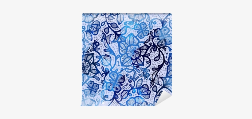 Watercolor Lace Pattern Vector, Flowers - Watercolor Painting, transparent png