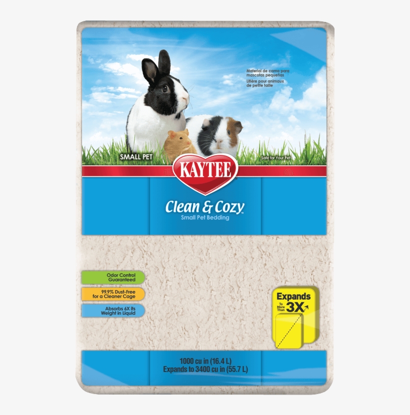 Clean & Cozy White - Kaytee Bedding, transparent png