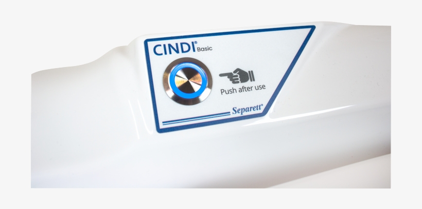 Incinerating Toilet Cindi® Basic - Label, transparent png