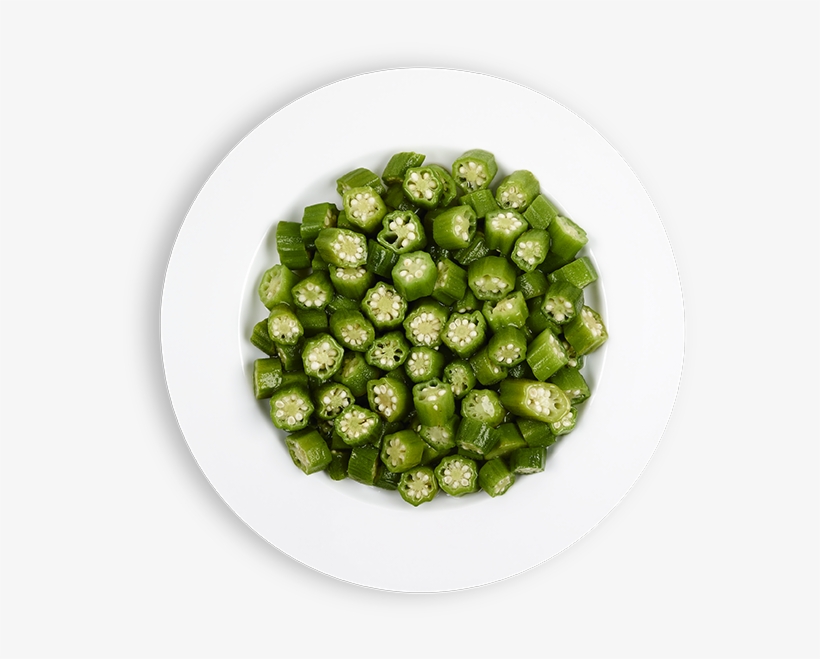 Chill Ripe Okra Cut1 X 20 Lbs - Okra, transparent png