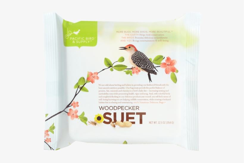 Woodpecker Suet - Pacific Bird Supply, transparent png