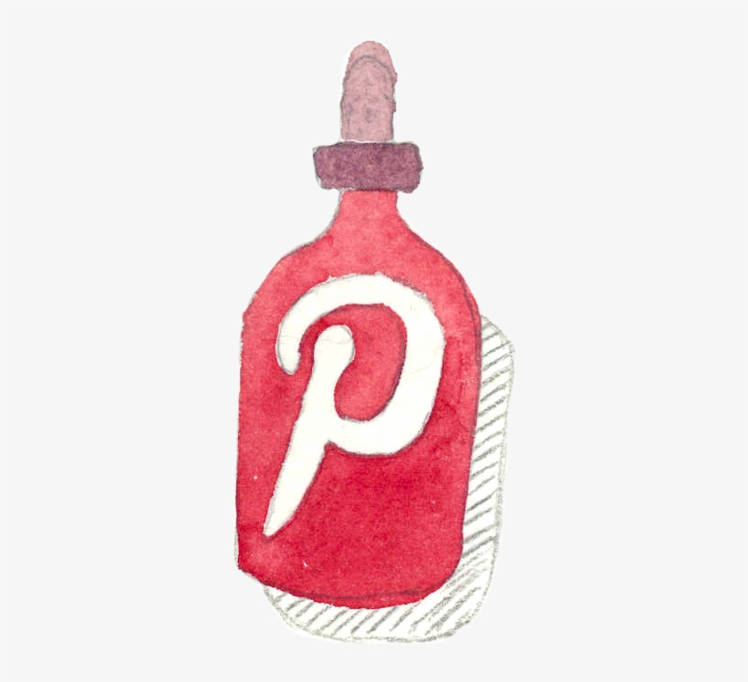 Pintrest-icon - Icon, transparent png