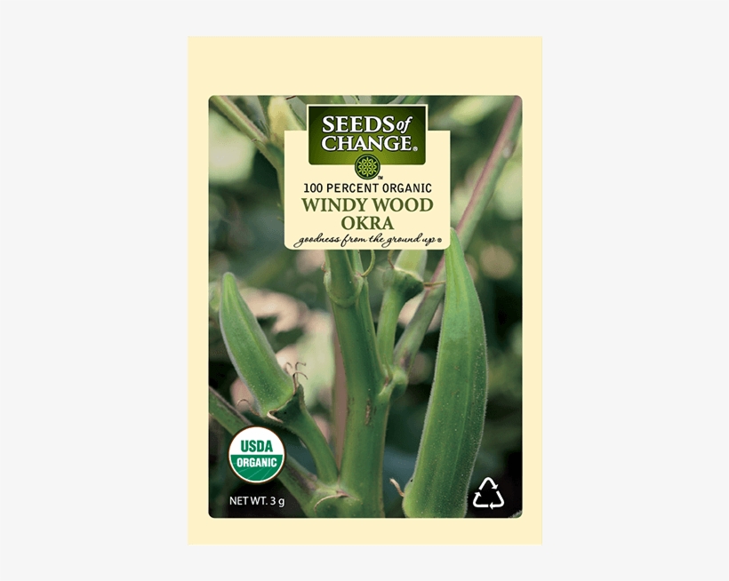 Organic Windy Wood Okra Seeds - Seeds Of Change Quinoa & Brown Rice, transparent png