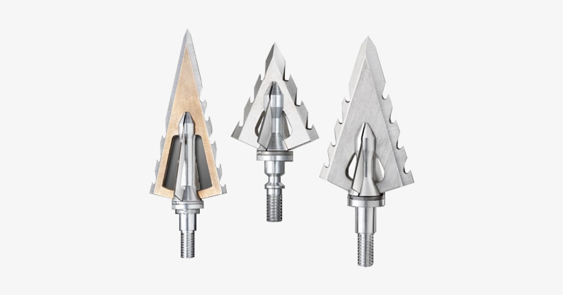 Steelforce-featherduster - Steel Force Phat Head Talon Broadhead - 100 Grain, transparent png