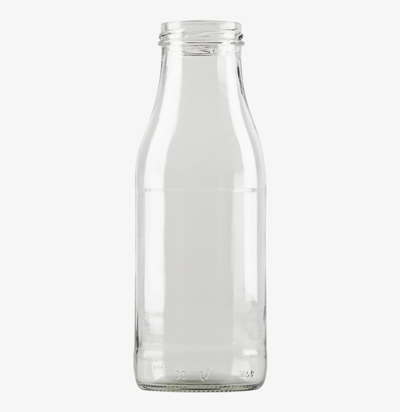 Frescor 500 Ml Fr050 - Glass Milk Bottle, transparent png