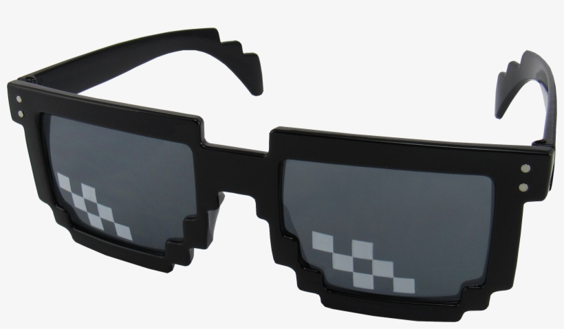 Deal With It Sunglasses - Pixel Zonnebril Png, transparent png
