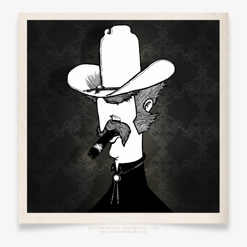 Rhett Stetson Cowboy Mobster Gangster Bandit Cigar - Comics, transparent png