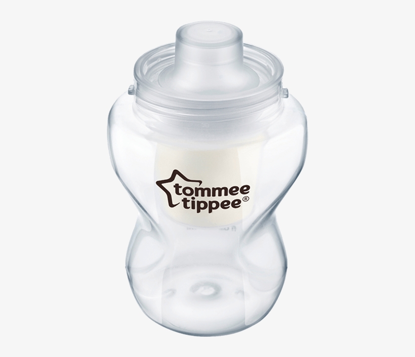 Milk Powder Dispenser Sat In Neck Of Original Feeding - Tommee Tippee Milk Powder Dispenser - Pack Of 6, transparent png