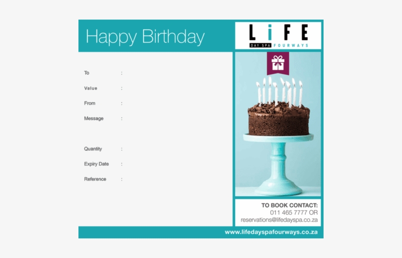 Happy Birthday Gift Voucher R1500 - Feliz Cumpleaños - Cajas Regalo Originales Multi-actividades, transparent png