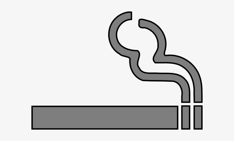 Cigarette Clip Art At Clker - Clip Art Cigarette Png, transparent png