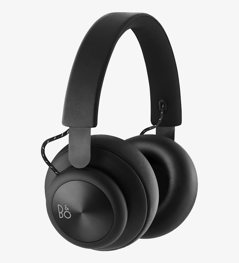 Over-ear Wireless Headphones With A Focus On Pure Essentials - B&o Play Beoplay H4 Black, transparent png