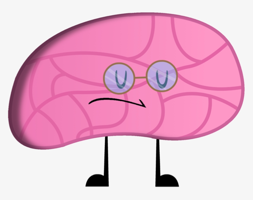 Brain - Bfdi Brain, transparent png