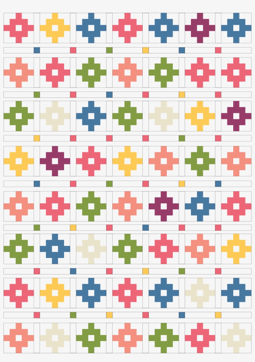 Hop On Over To My Blog For A Blank Coloring Sheet Featuring - Transparent Quilt Pattern Png, transparent png