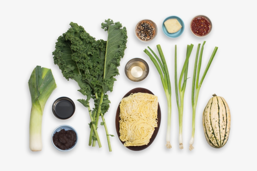 Caramelized Leek & Barley Miso Ramen With Delicata - Ramen, transparent png