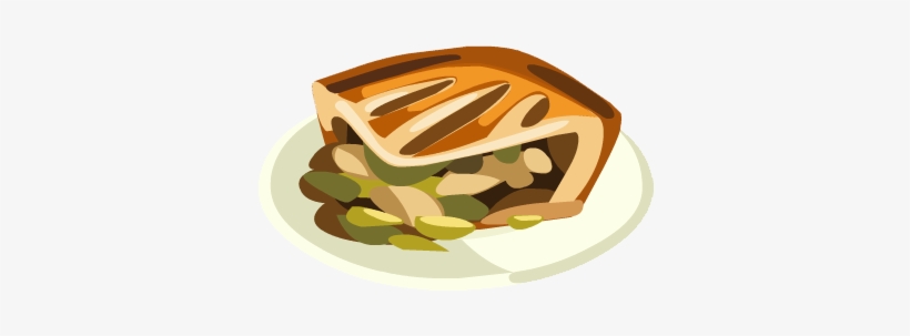 Turkey And Leek Pie - Fast Food, transparent png