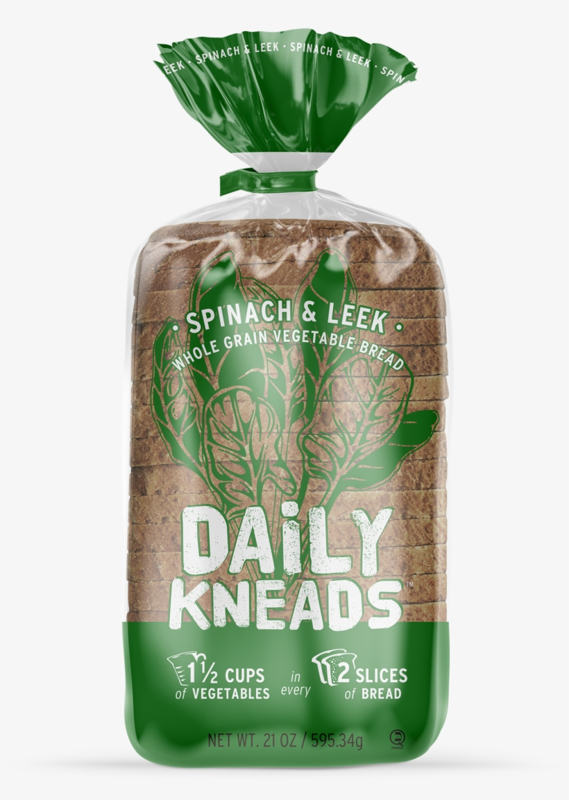 Spinach & Leek Sliced Bread - Sliced Bread, transparent png