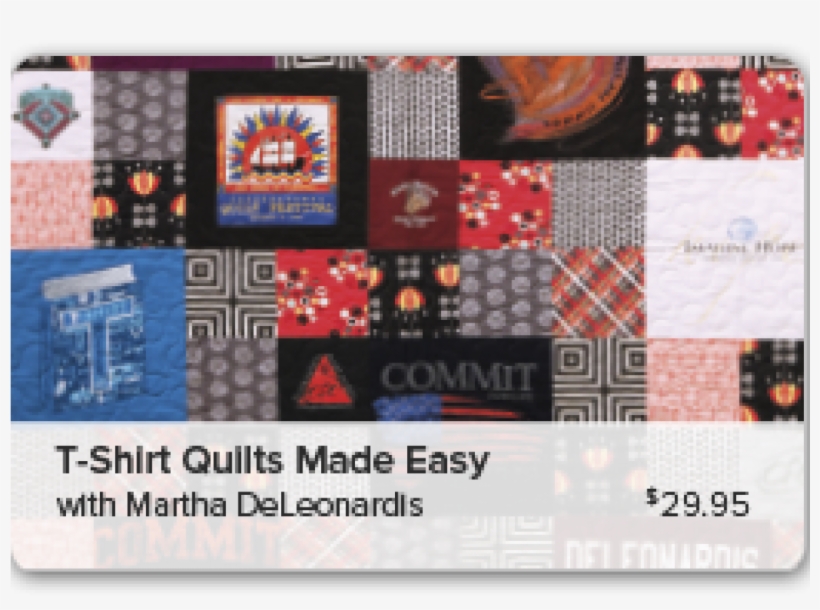 12005 - Dvd - T-shirt Quilts Made Easy - Complete Iquilt Class, transparent png