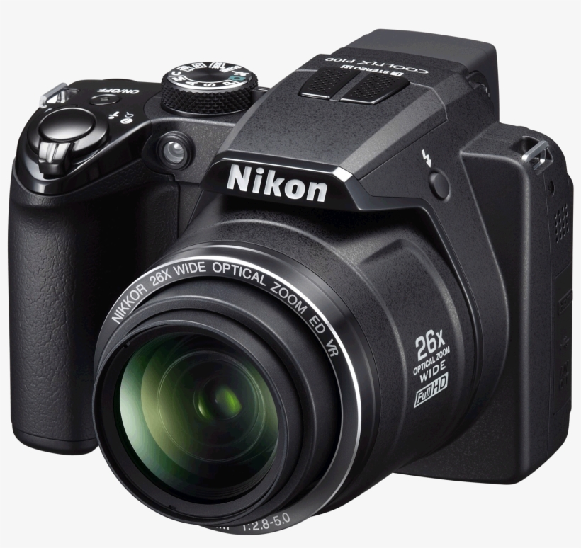 Digital Camera Picture - Nikon Coolpix P100, transparent png
