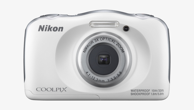 Nikon/26515 - Nikon Coolpix W100 Camera, transparent png
