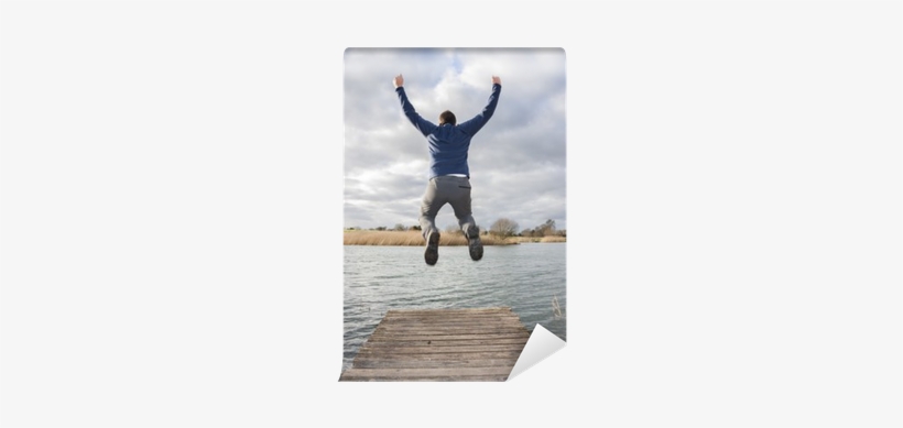 Man Jumping, transparent png