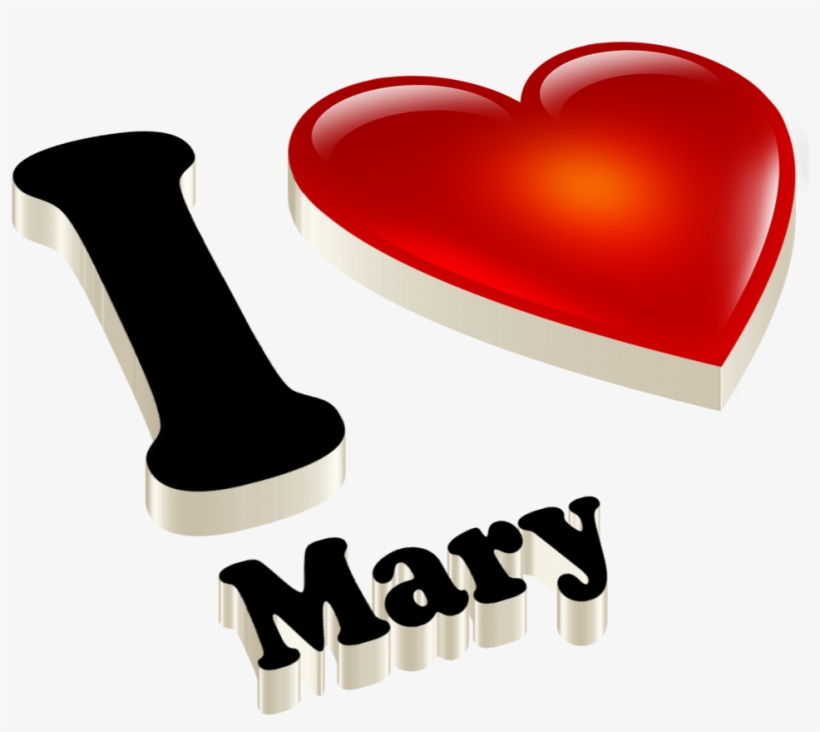 Mary Heart Name Transparent Png - Manish Name, transparent png