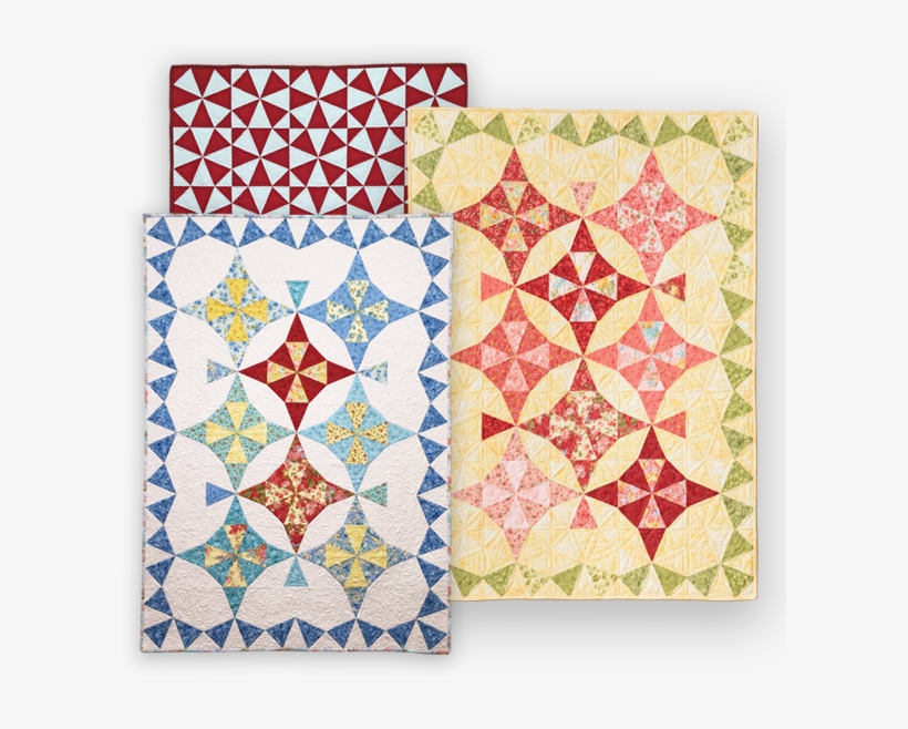 Although The Pattern Looks Intimidating, It's As Easy - Eleanor Burns Quilts, transparent png
