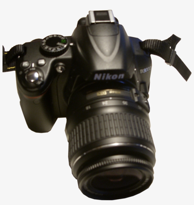 Nikon D3000 With Af S 18 55 - Nikon D3000, transparent png