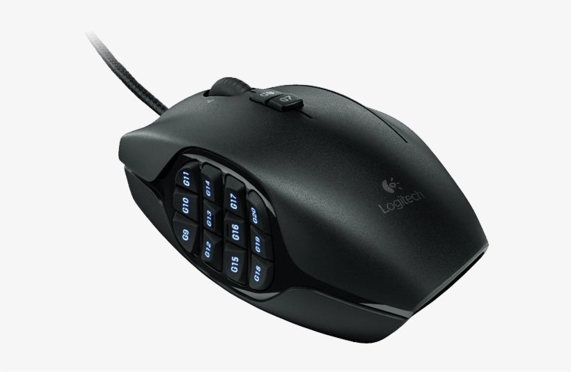 Gaming Mouse Logitech - Logitech G600, transparent png