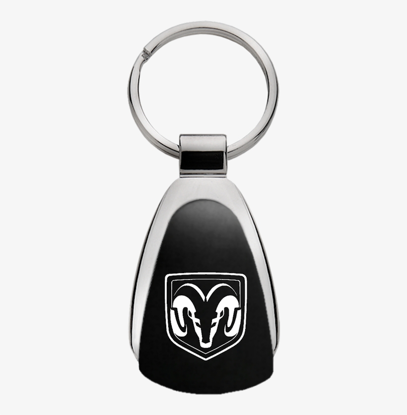 Au-tomotive Gold Ram Head Logo Black Teardrop Key Fob - Dodge Ram Head Logo Black Teardrop Key Fob Authentic, transparent png