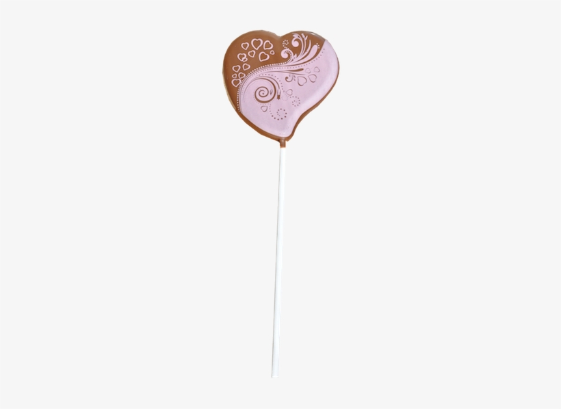 Valentine Designer Sucker - Heart, transparent png