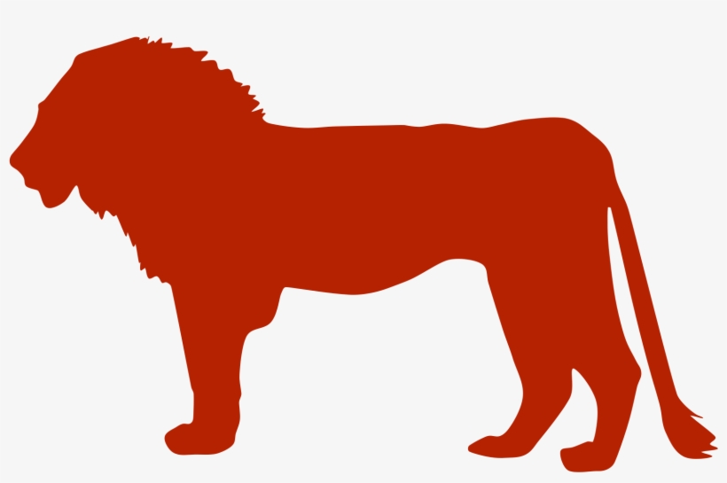 Yes - Lion Silhouette, transparent png