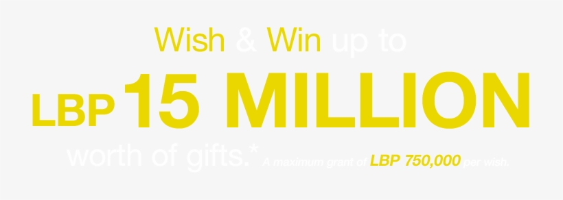 Wish And Win Up To Lbp 15 Million Worth Of Gifts With - Keep Calm Mancano 15 Giorni, transparent png