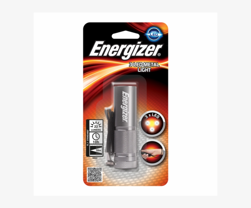Energizer Small Metal Light 6led - Energizer 3 Led Metal Light, transparent png