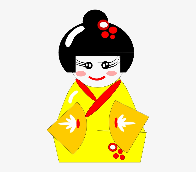 Kimono Clipart Japanese Clothing - Get Well Soon Japanese, transparent png