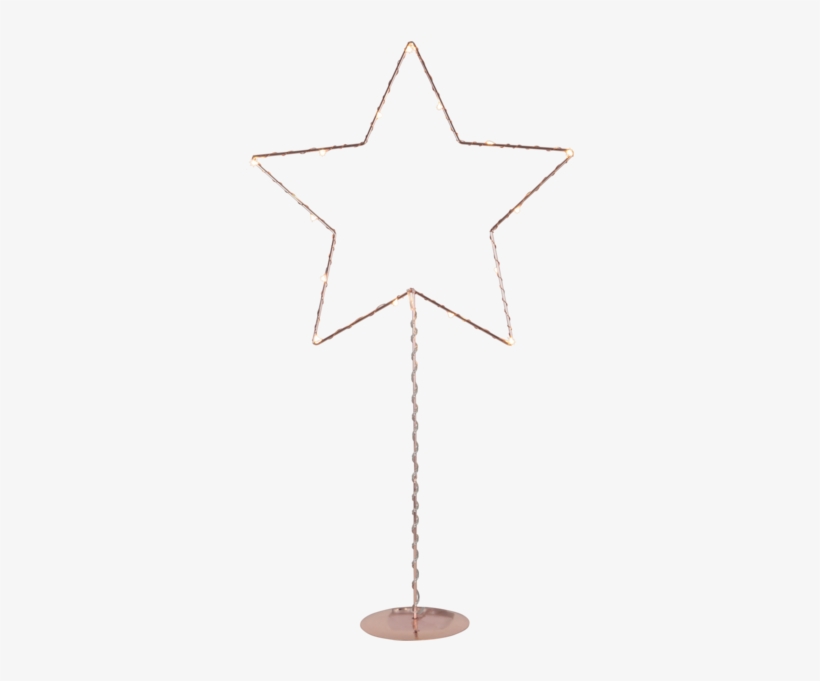 Star On Base Sparkling - Light-emitting Diode, transparent png