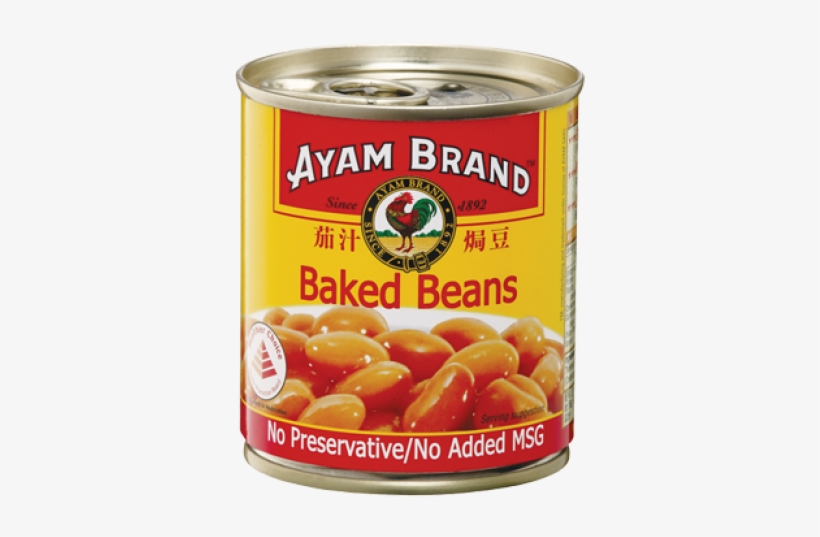 Ayam Brand Baked Beans In Tomato Sauce, transparent png