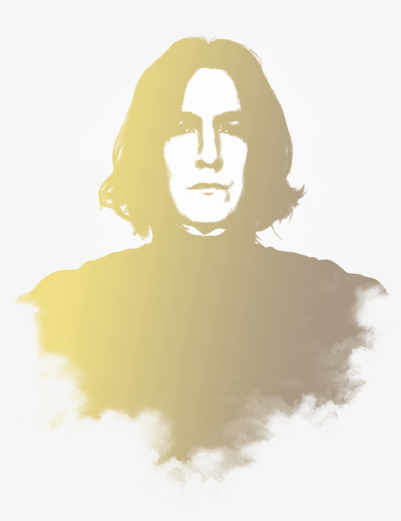 Harry Potter Snape Fade Men's Regular Fit T-shirt - Professor Severus Snape, transparent png