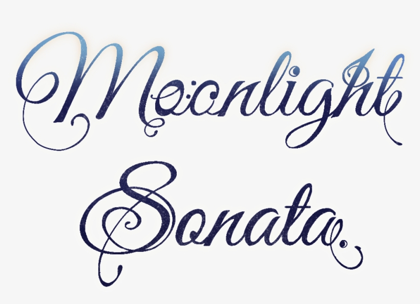 It's Meant To Convey The Elegance Of A Midnight Waltz - Calligraphy, transparent png