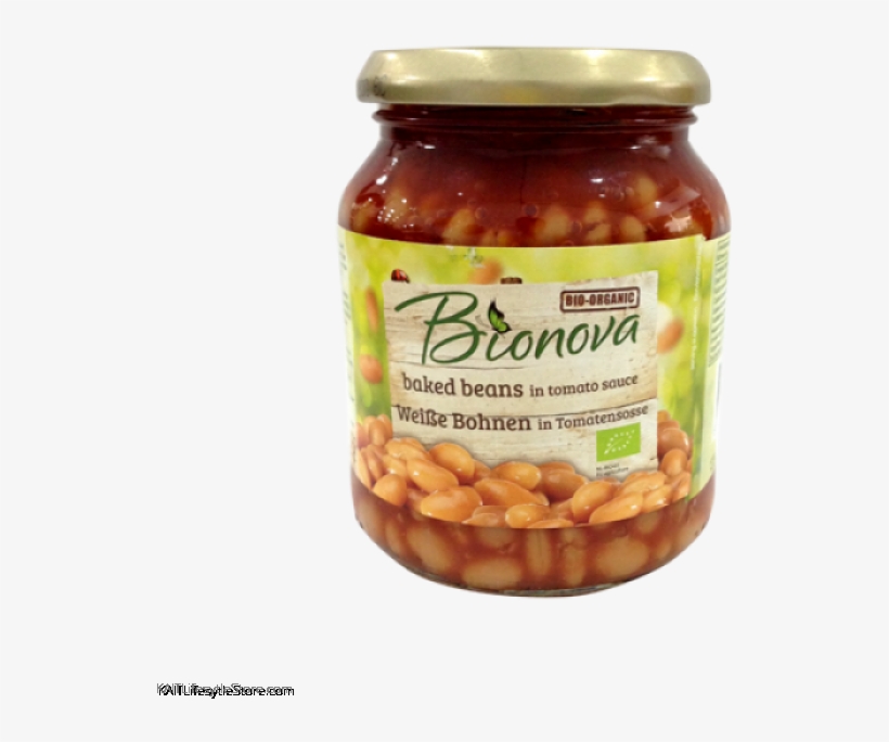 Bionova Organic Baked Beans 340g, transparent png