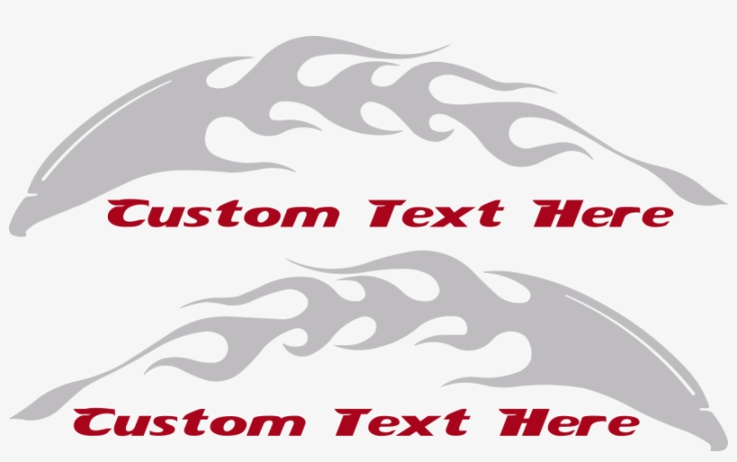 Flaming Eagle Fe1 Gas Tank Decals - Motorcycle, transparent png