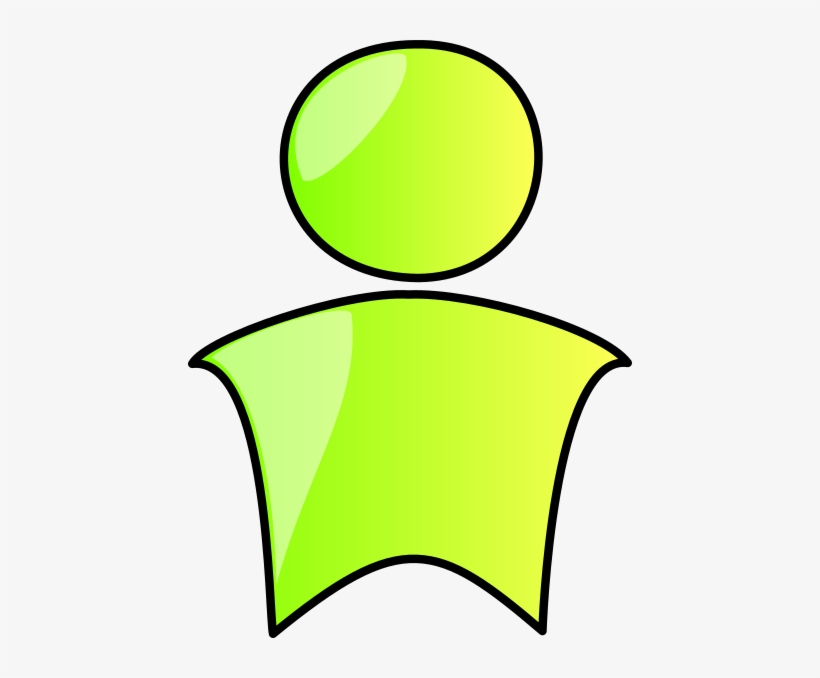 Poeple Green/yellow Picture Clip Art At Clker, transparent png