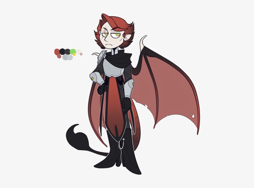 ¡inferno Un Diseño De Personaje Que Hice Para La Gata - Drawing, transparent png